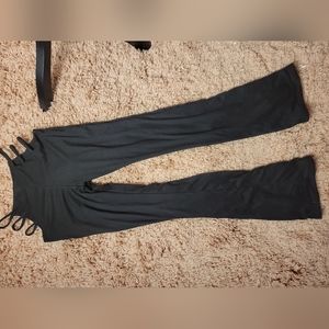 Cutout Flared Pants